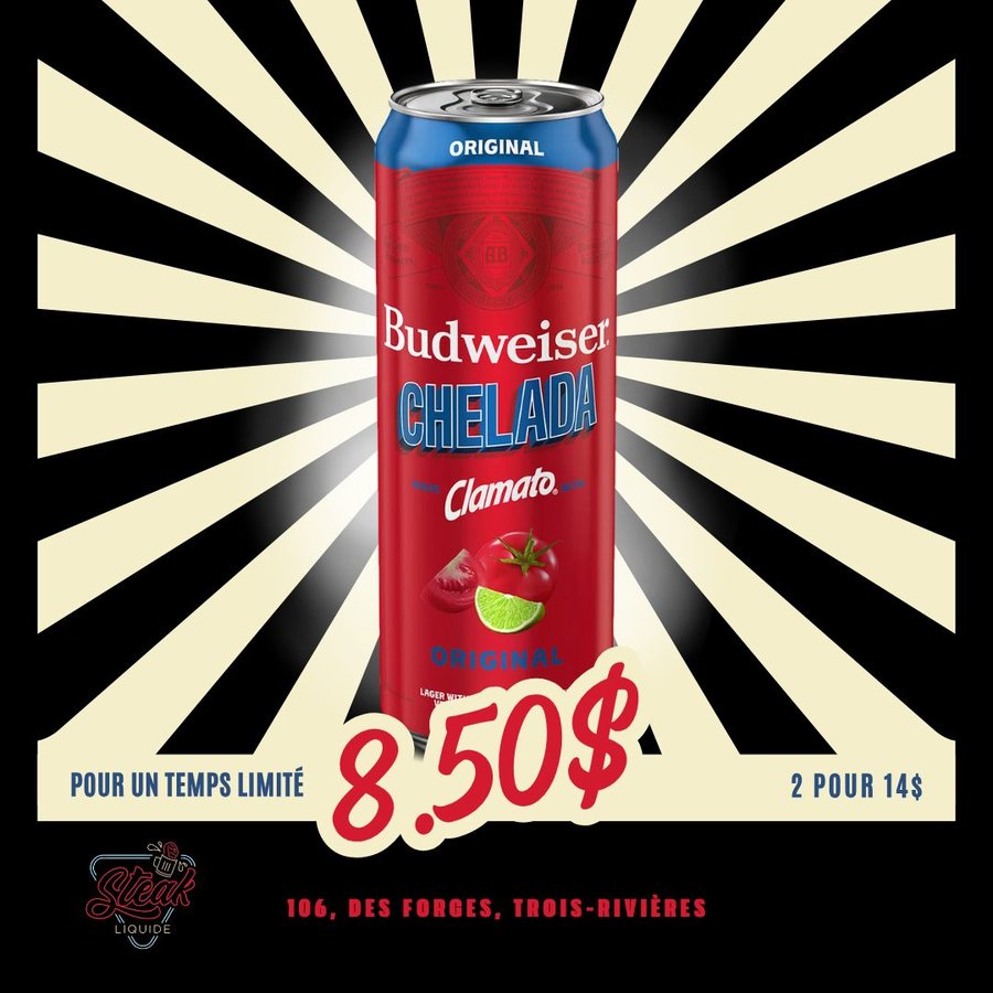 Affiche du spécial Budweiser Chelada